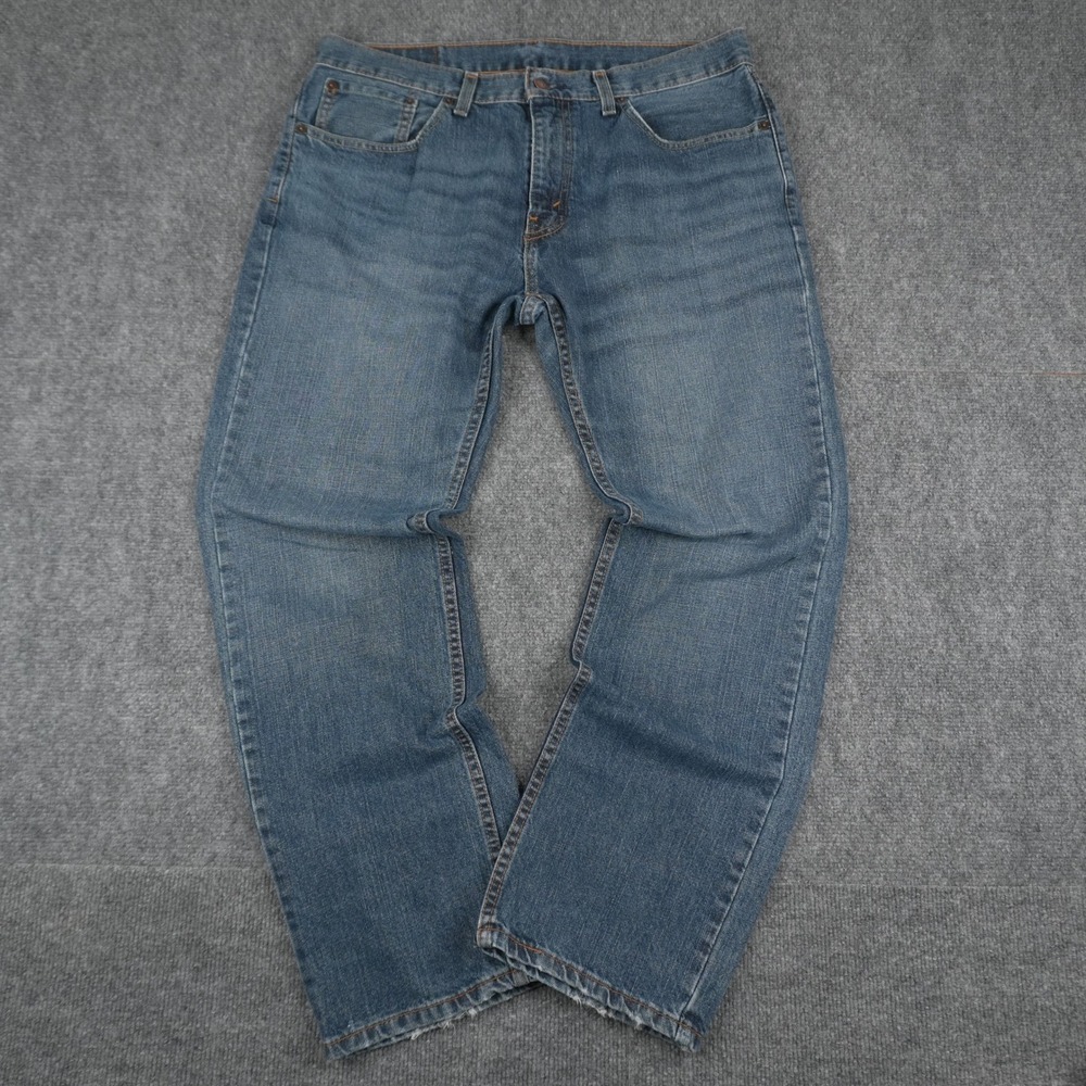 Levi's 559‎ Relaxed Straight Jeans Mens 33x30 Blue Medium Wash Denim Pants